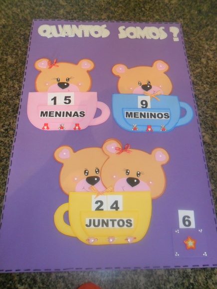 Kit Sala de Aula Ursinhos - Imagem 2