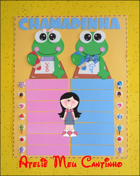 Cartaz Sala de Aula Chamadinha