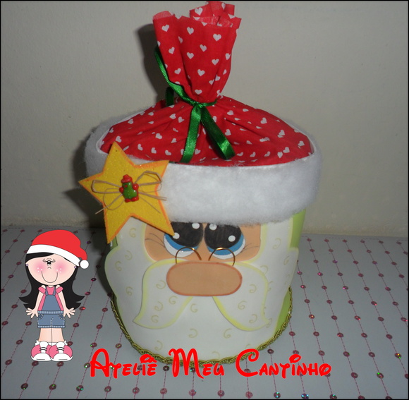 Porta panetone Noel