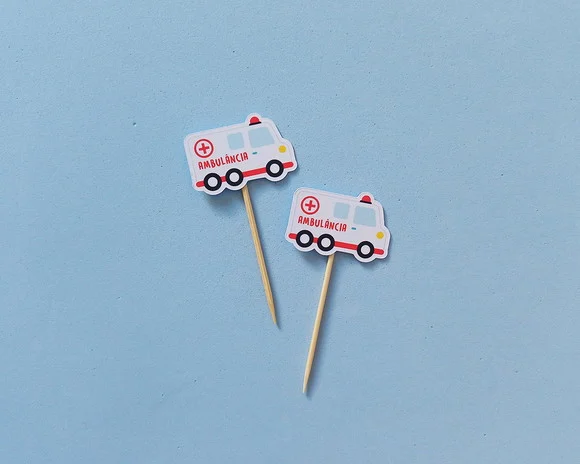 Mini Topper Ambulância