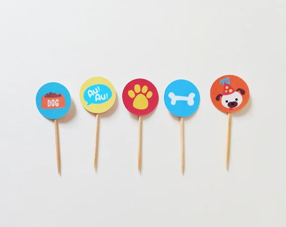 Mini Topper Cachorrinho - Imagem 2