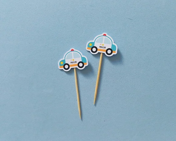 Mini topper Carro de Polícia
