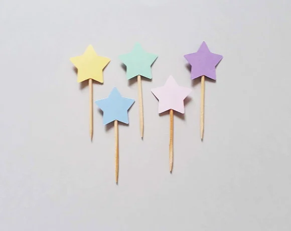 Mini Topper Estrelinhas - Imagem 3