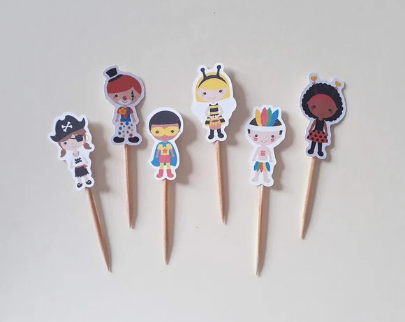 Mini Topper Fantasias de Carnaval