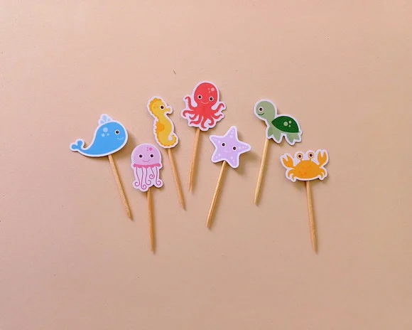 Mini Topper Fundo do Mar