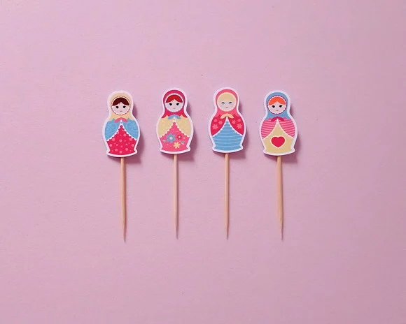 Mini Topper Matrioska - Imagem 2