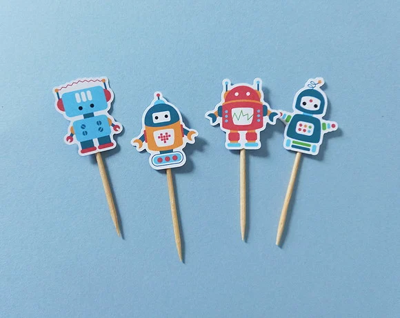 Mini Topper Robôs