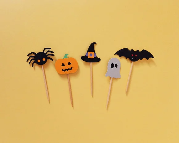 Mini Topper Halloween em Camadas
