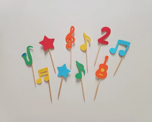 Mini Topper Música em Camadas
