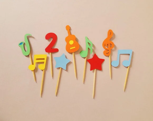 Mini Topper Música em Camadas - Imagem 2