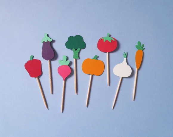 Mini Topper Vegetais em Camadas
