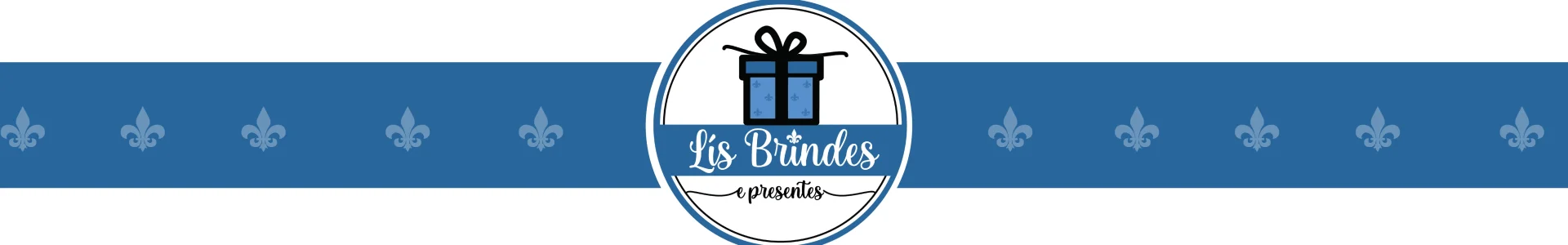 Banner de Lis Brindes & Presentes