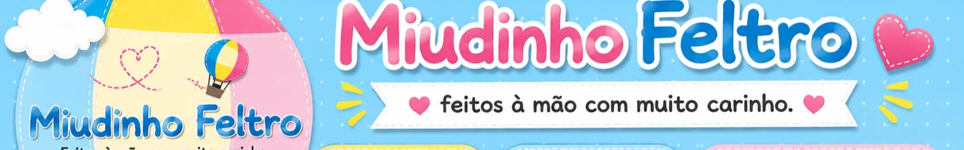 Banner de Miudinho feltro