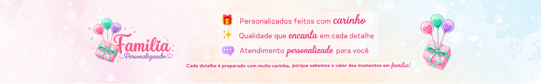 Banner de Família Personalizando