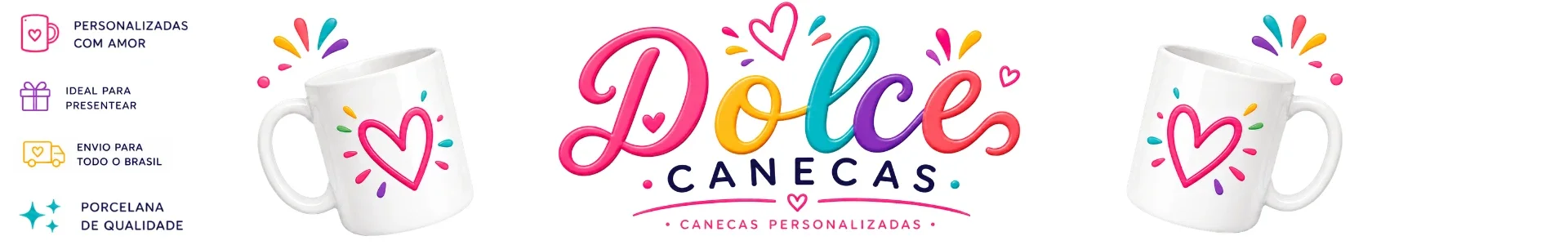 Banner de Dolce Canecas