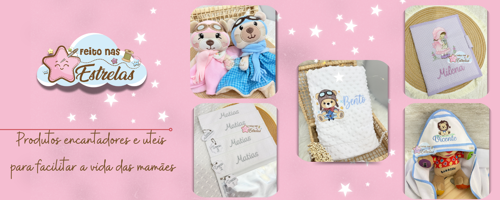 Banner de Feito nas Estrelas ateliê