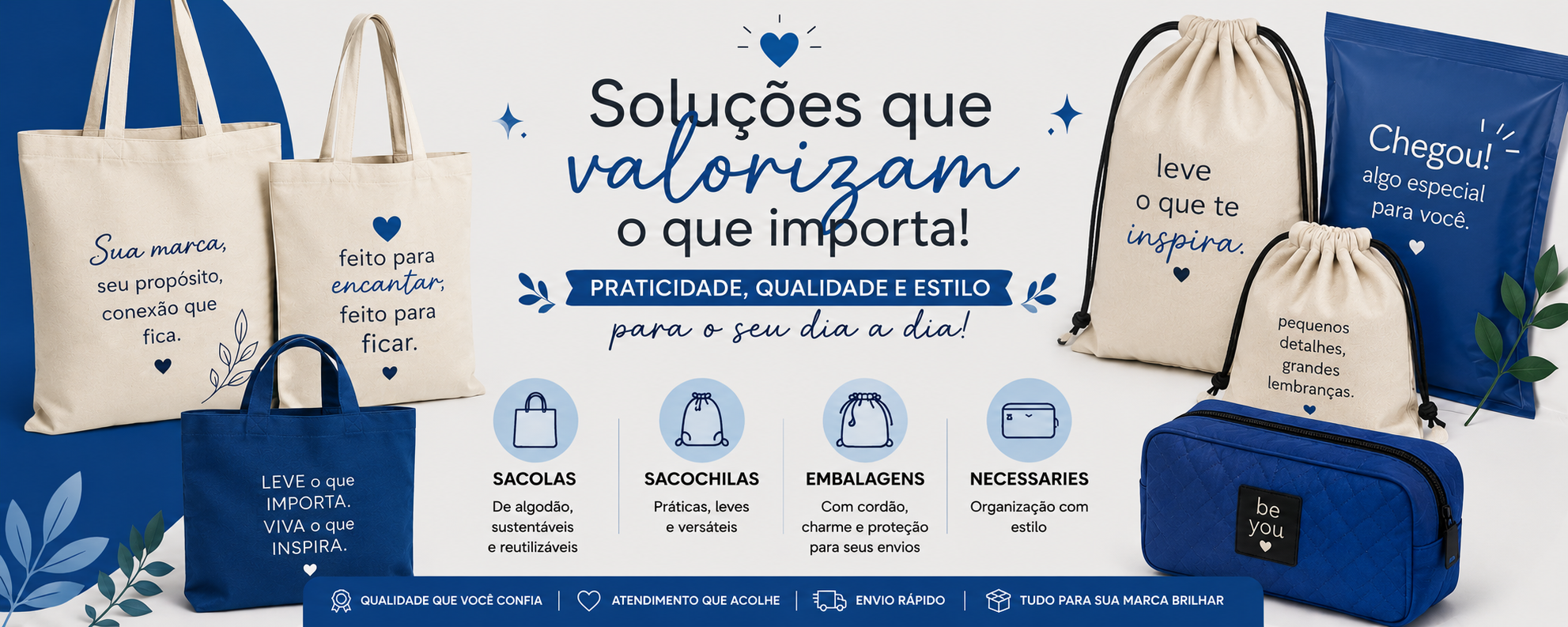 Banner de DESTAKI Brindes Personalizados