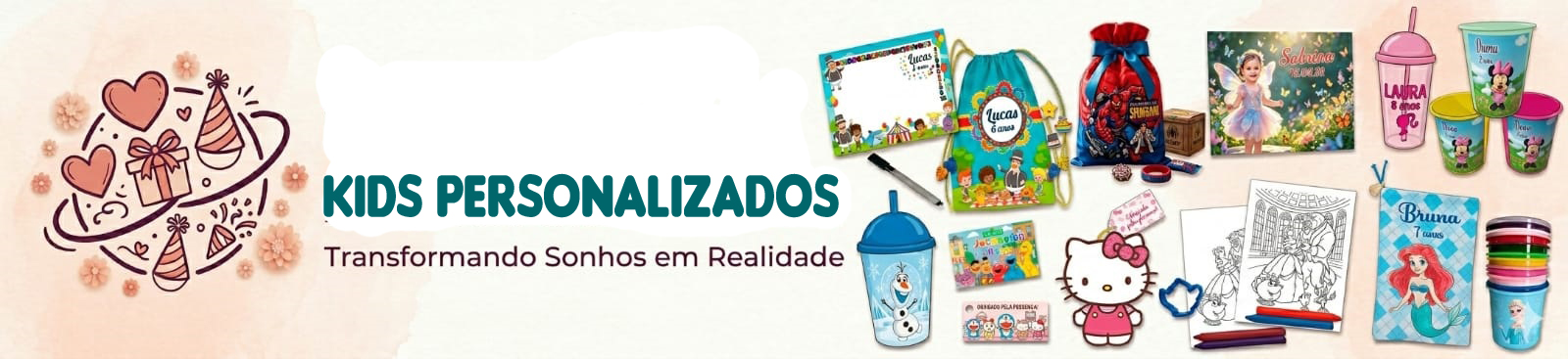 Banner de kids personalite