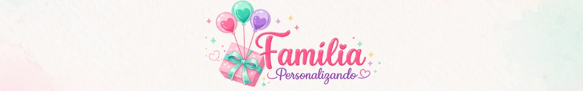 Banner de Família Personalizando Festas Afetivas