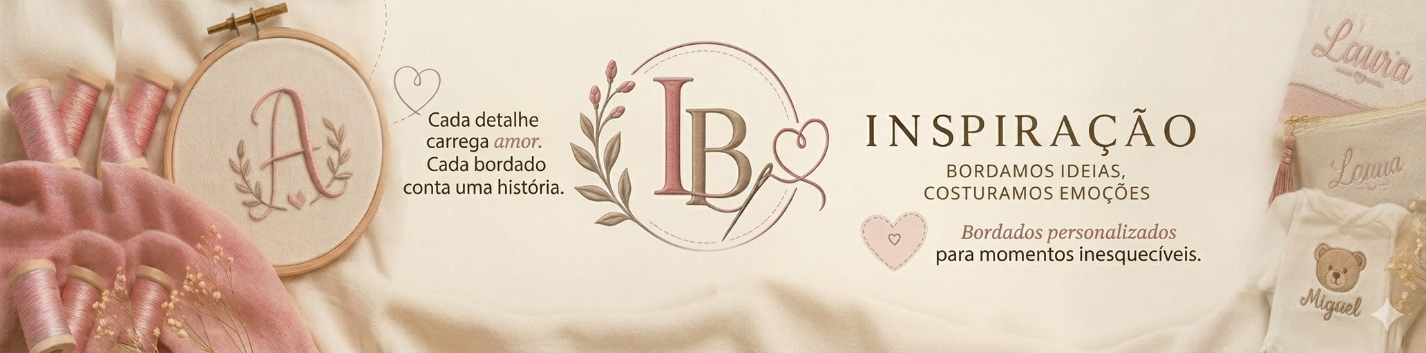 Banner de Inspiração Bordados