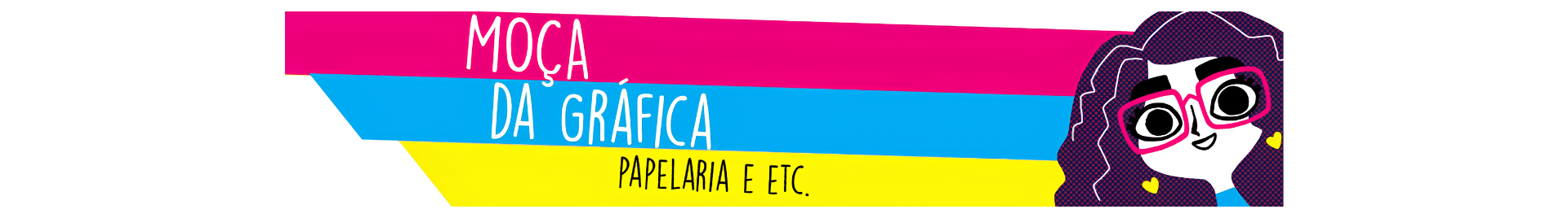 Banner de Moça da Gráfica