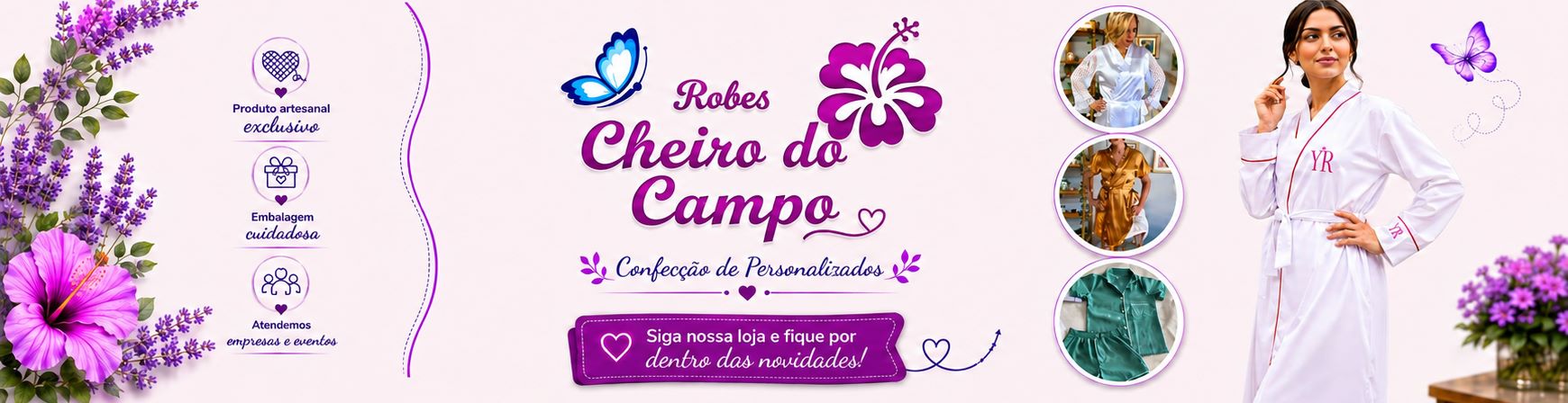 Banner de Robes Cheiro do Campo