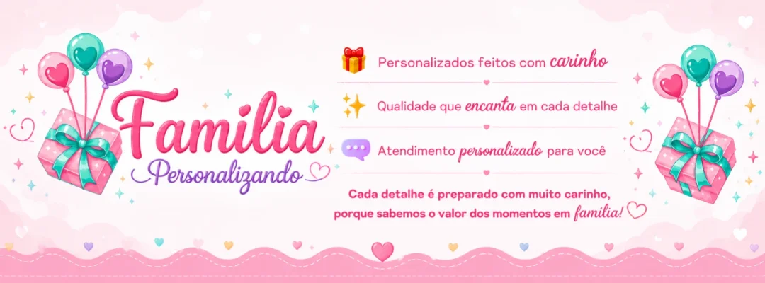 Banner de Família Personalizando