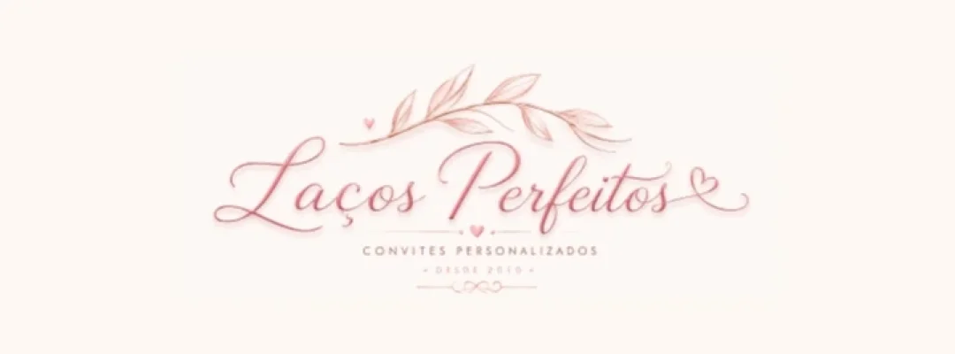 Banner de Convites Laços Perfeitos