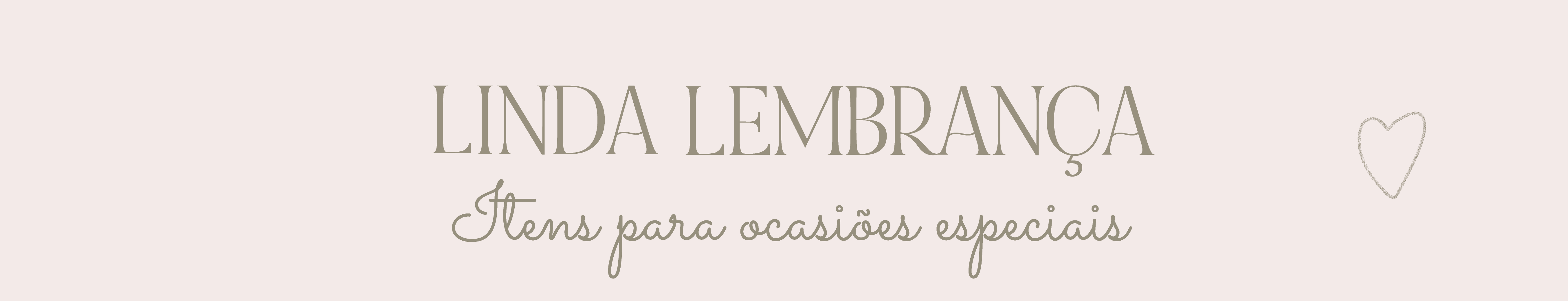 Banner de Loja Linda Lembrança