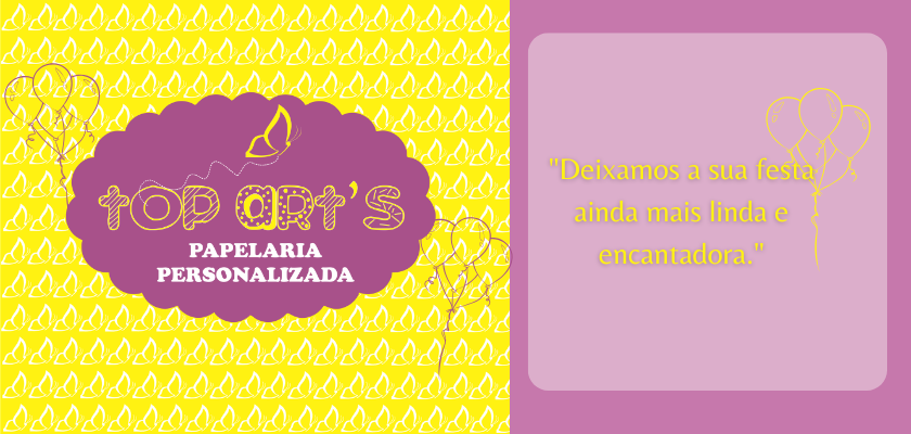 Banner de Loja de Top Art's Personalizados
