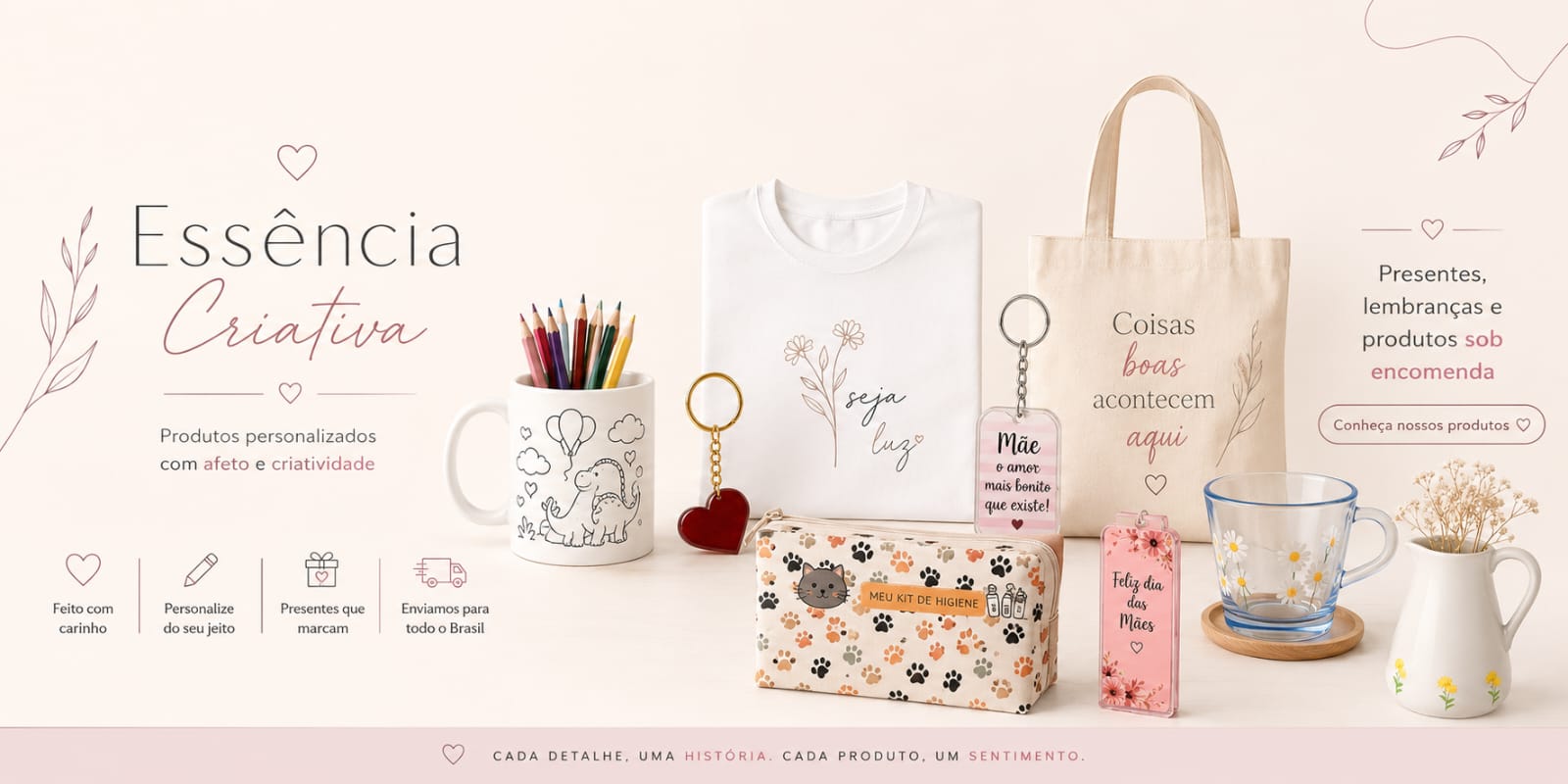 Banner de Essência Criativa