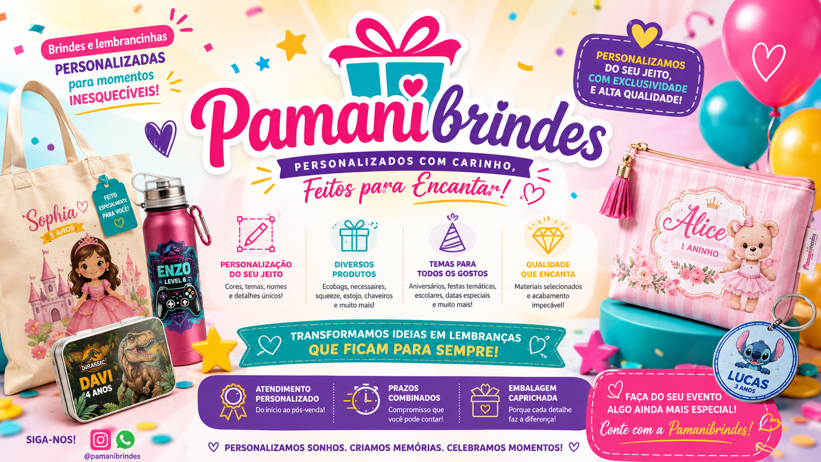 Banner de Pamani Brindes