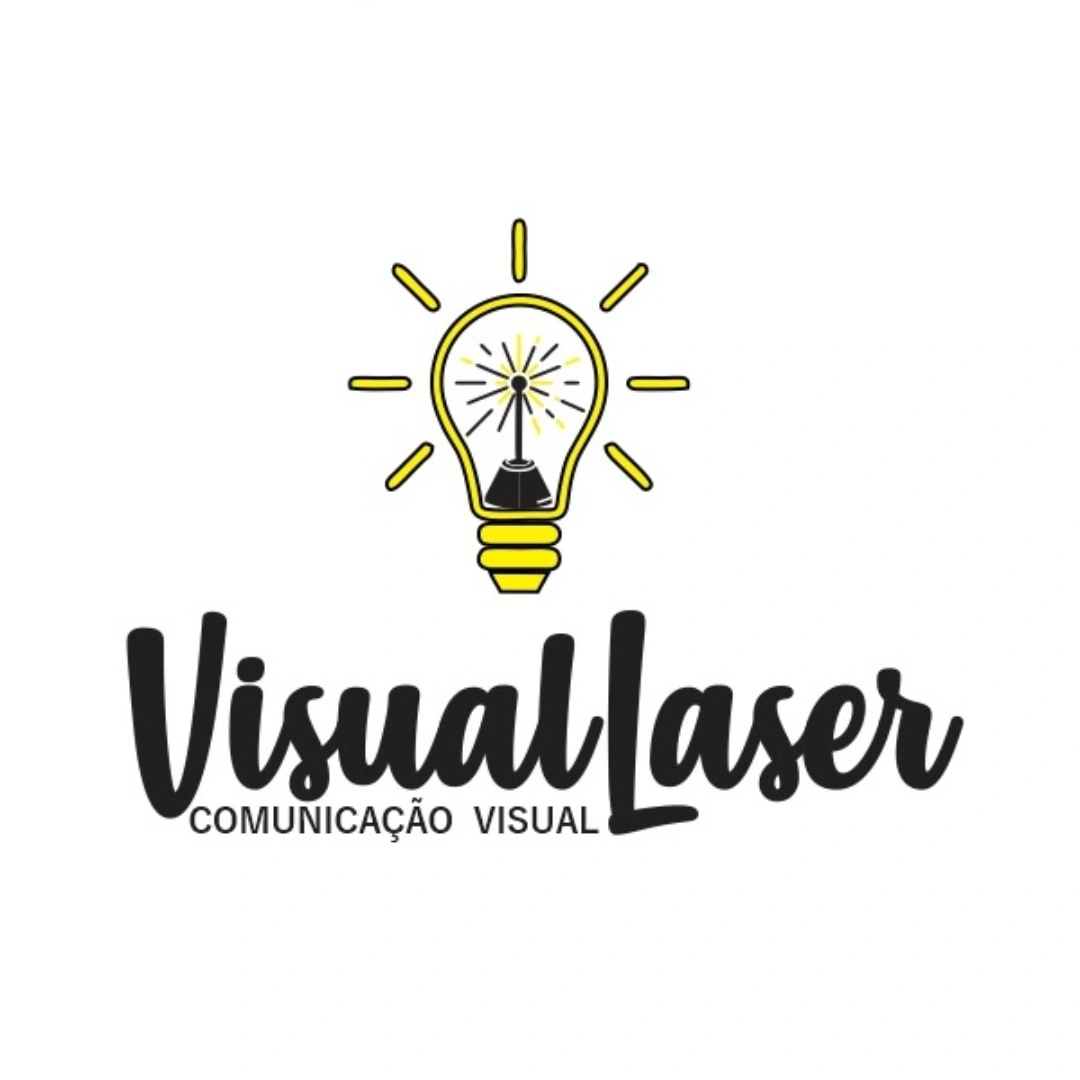 Logo de Loja de Visual Laser Comunicação visual