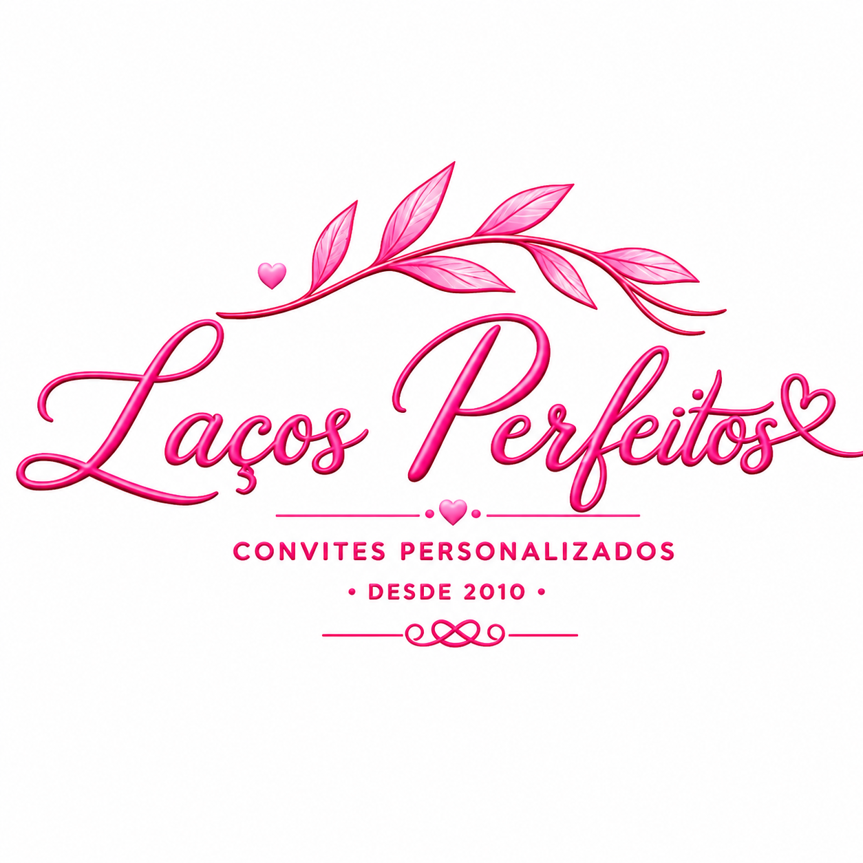 Logo de Convites Laços Perfeitos