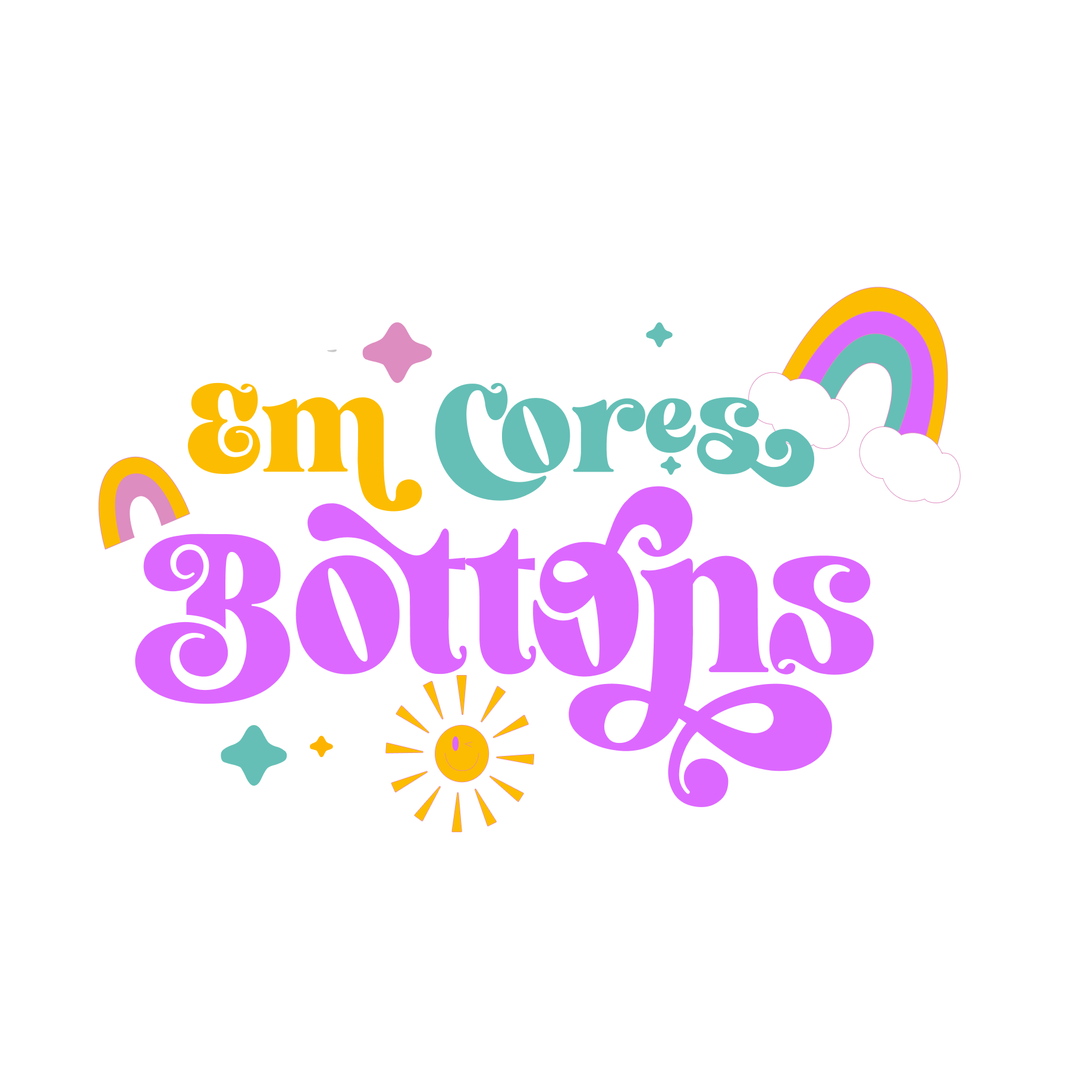 Em Cores Bottons