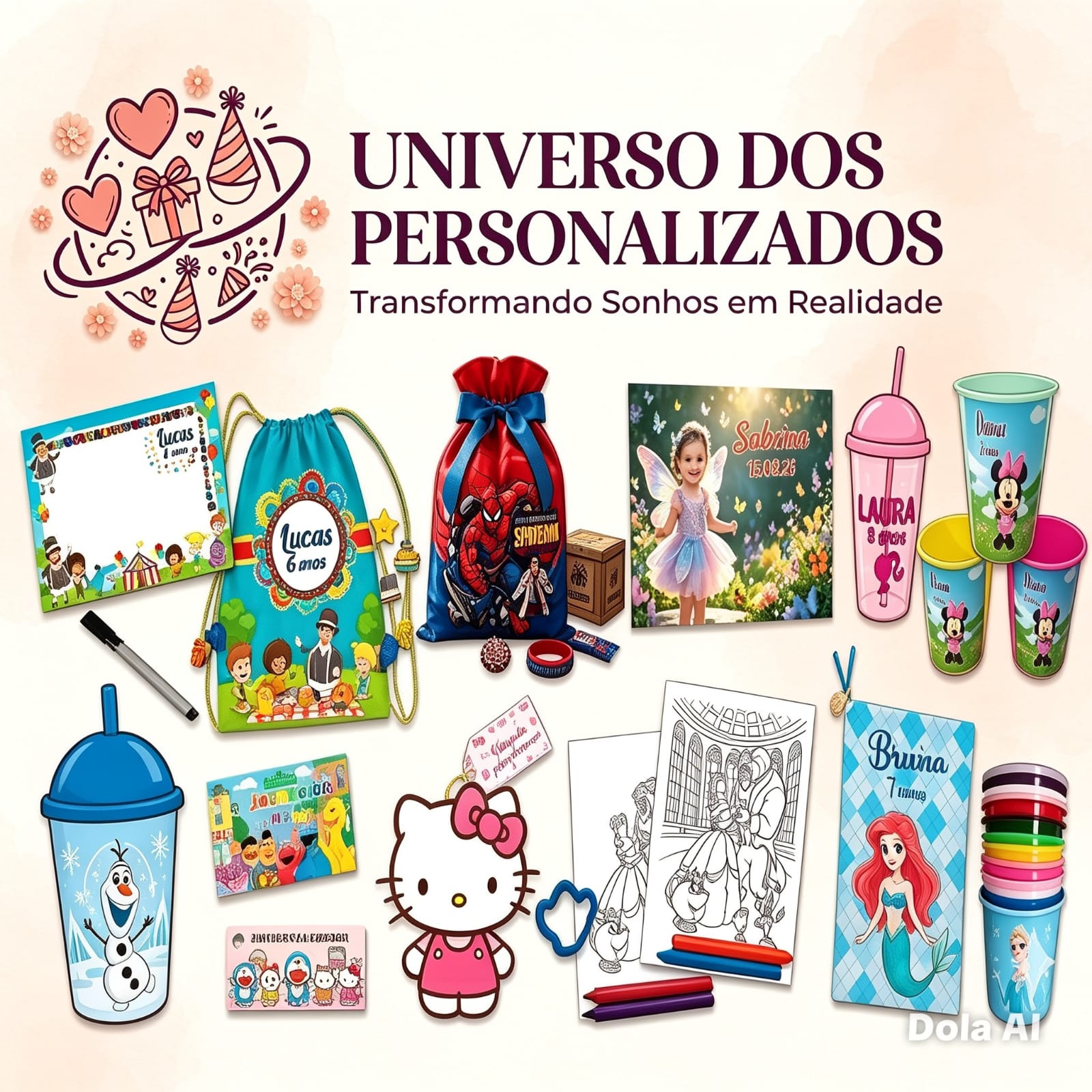 Universo dos Personalizados