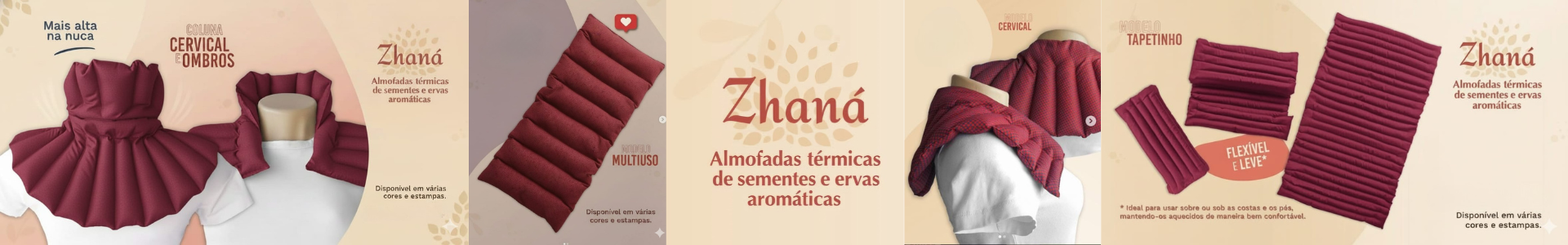 Logo de Zhana Almofadas Térmicas de Sementes e Ervas